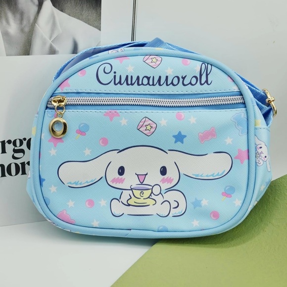 Cartoon Anime Messenger Shoulder Bag, Storage Bag, Coins bag for children. - Picture 4 of 5